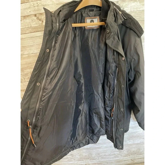 Weatherproof Garment Co. Mens L Budweiser Jacket 3-in-1 Black Coat 18500174 6086 - Picture 2 of 16
